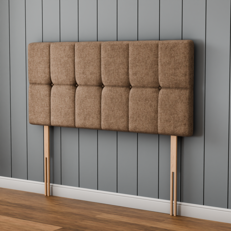 Ayra Cube Headboard - Mink Naples