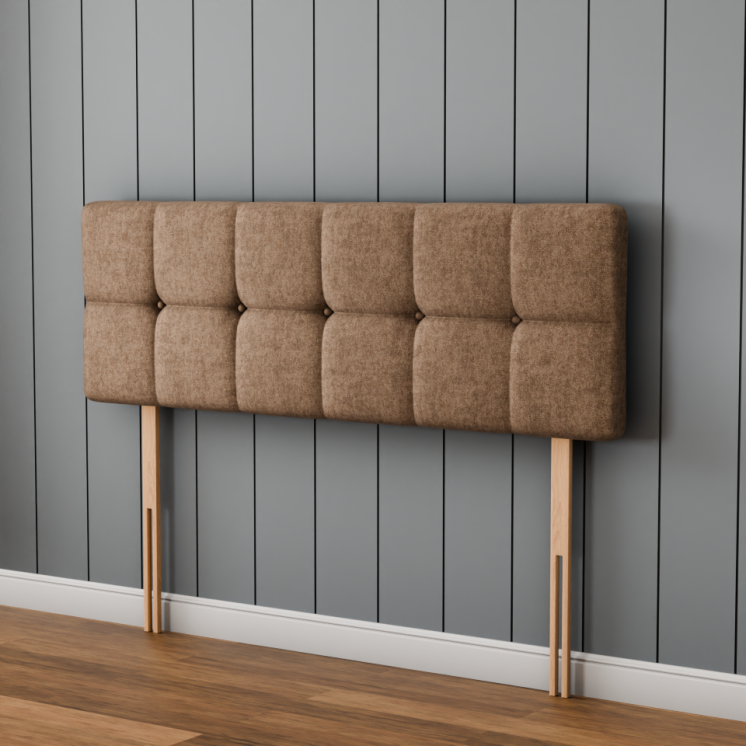 Ayra Cube Headboard - Mink Naples