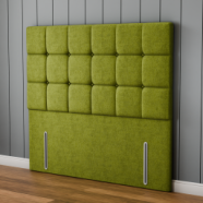 Ayra Cube Headboard - Olive Green Naples