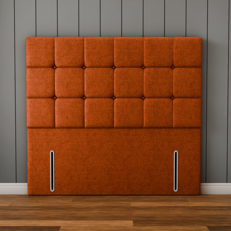 Ayra Cube Headboard - Orange Naples