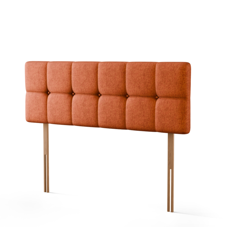 Ayra Cube Headboard - Orange Naples