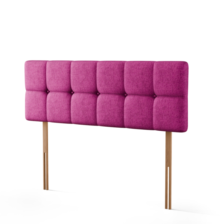 Ayra Cube Headboard - Pink Naples