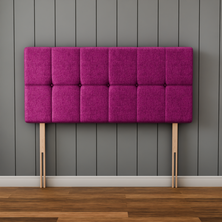 Ayra Cube Headboard - Pink Naples