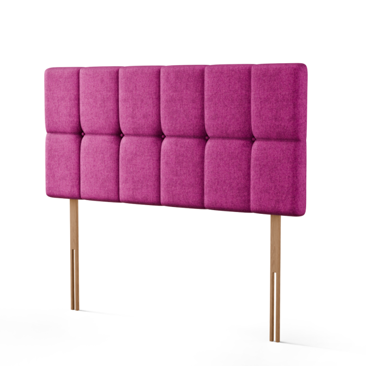 Ayra Cube Headboard - Pink Naples