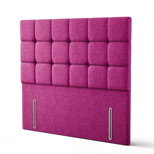 Ayra Cube Headboard - Pink Naples