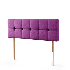 Ayra Cube Headboard - Purple Naples