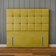 Ayra Cube Headboard - Turmeric Plush