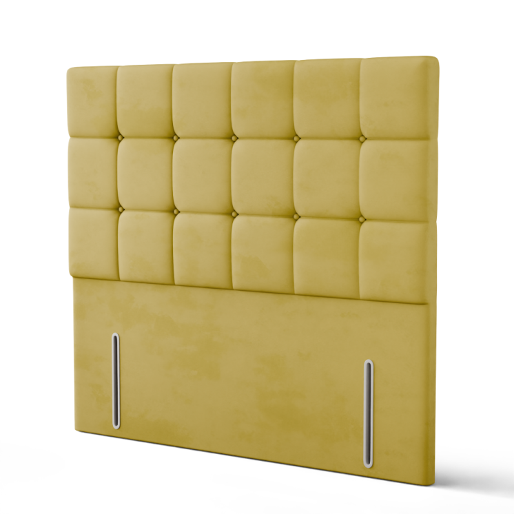 Ayra Cube Headboard - Turmeric Plush