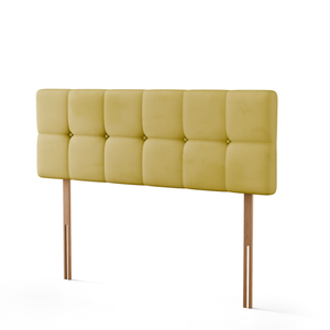 Ayra Cube Headboard - Turmeric Plush