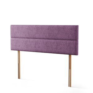 Kenza 3 Pan Horizontal Headboard - Lilac Naples