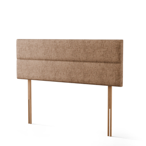 Kenza 3 Pan Horizontal Headboard - Mink Naples