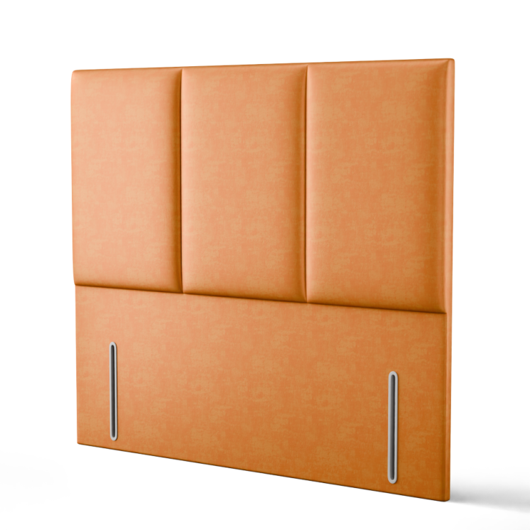 Mia 3 Pan Vertical Headboard - Turmeric Coniston