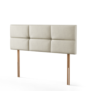 Hampton Cube Headboard - Cream Coniston