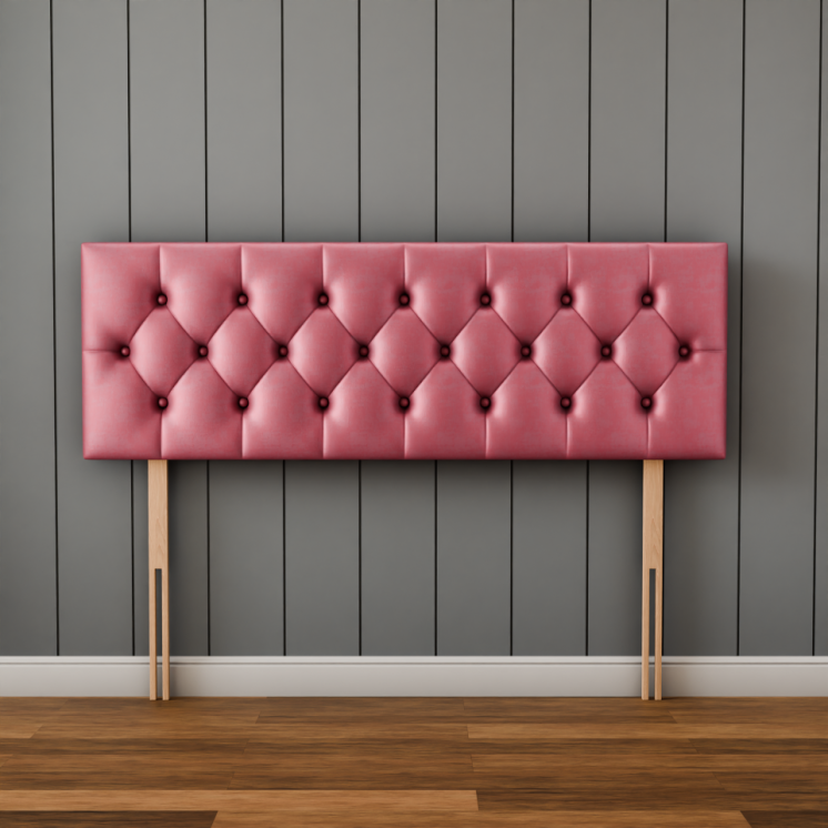 Mayfair Headboard - Pink Coniston