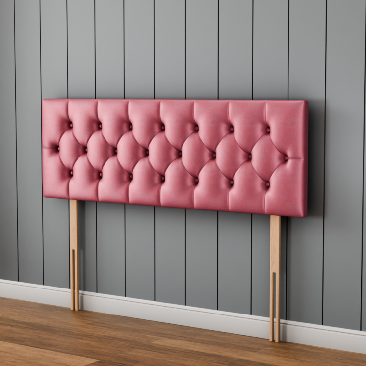 Mayfair Headboard - Pink Coniston
