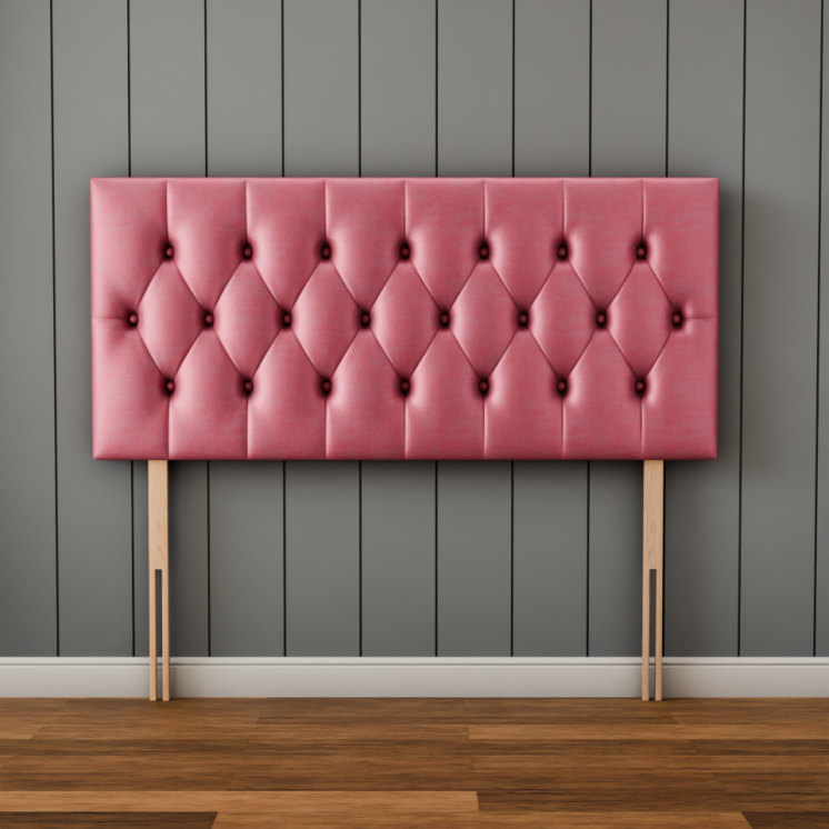 Mayfair Headboard - Pink Coniston