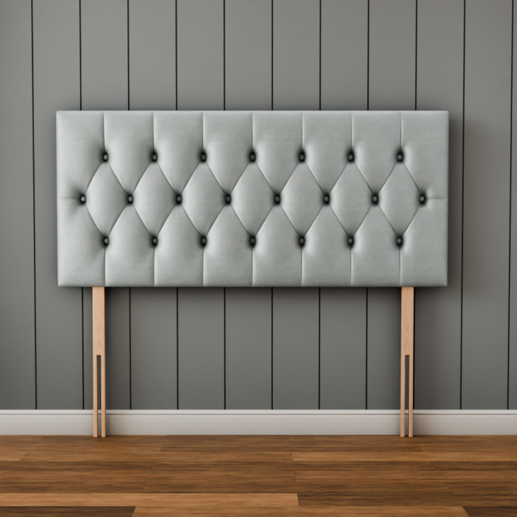 Mayfair Headboard - Silver Coniston