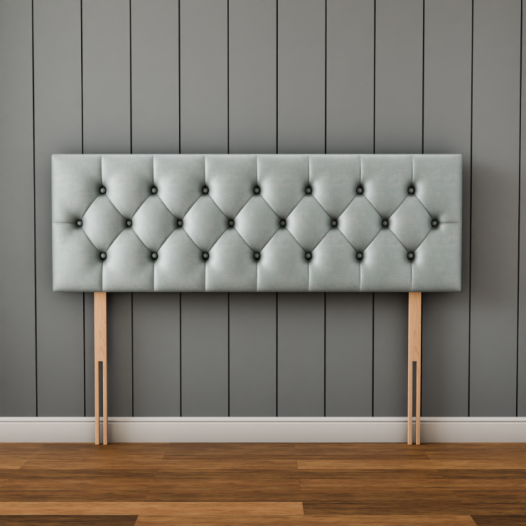Mayfair Headboard - Silver Coniston
