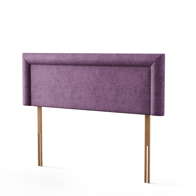 Ivy Bumper Plain Headboard - Lilac Naples
