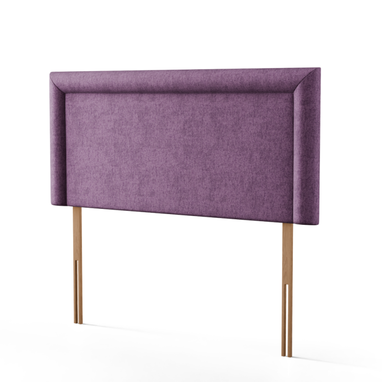 Ivy Bumper Plain Headboard - Lilac Naples