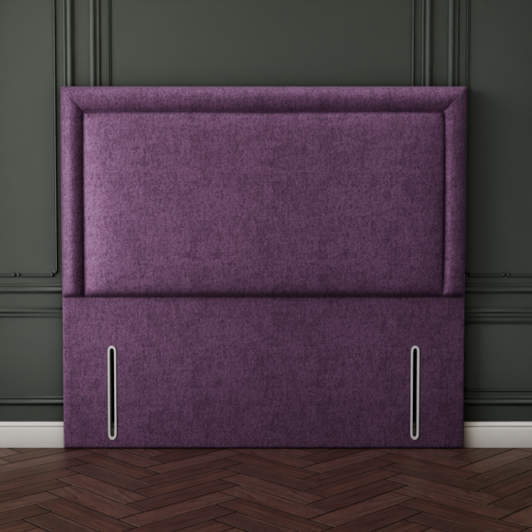 Ivy Bumper Plain Headboard - Lilac Naples