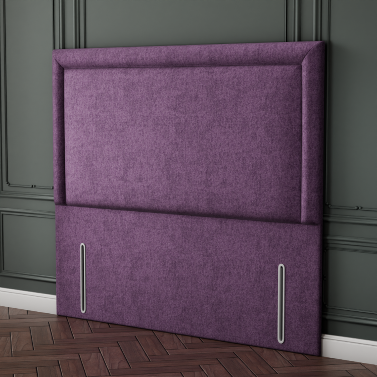 Ivy Bumper Plain Headboard - Lilac Naples