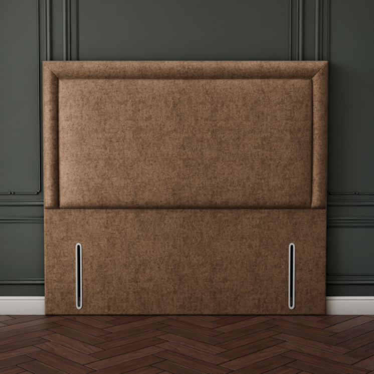 Ivy Bumper Plain Headboard - Mink Naples