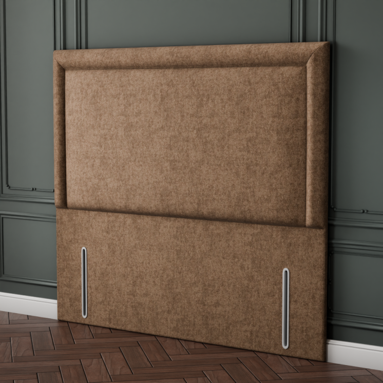 Ivy Bumper Plain Headboard - Mink Naples