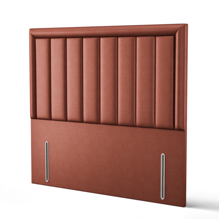Elara Bumper Line Headboard - Claret Coniston