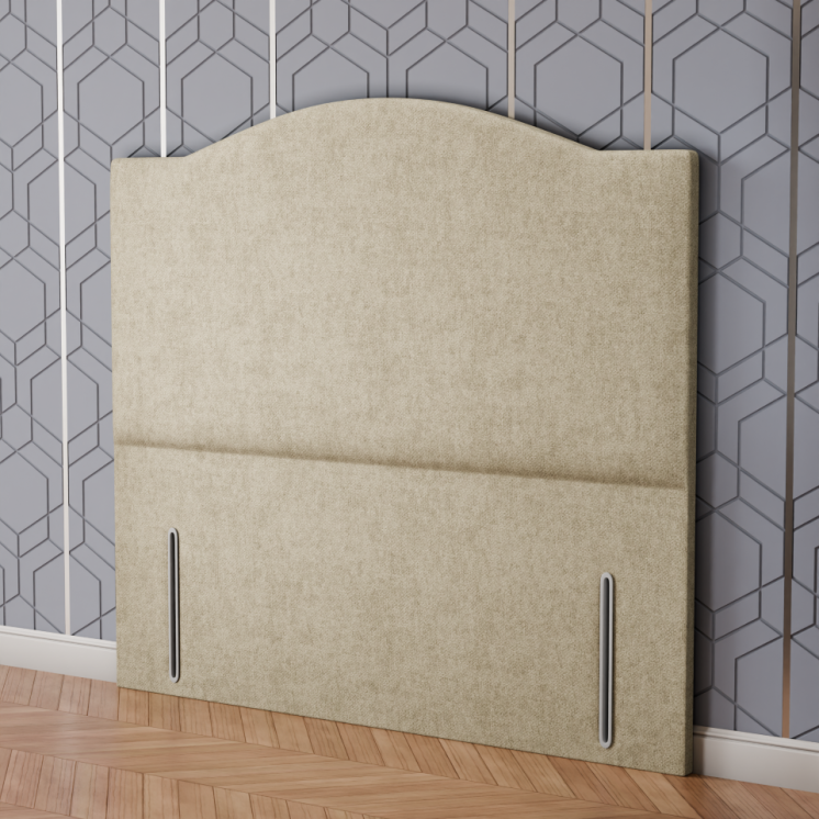 Rose Headboard - Cream Naples