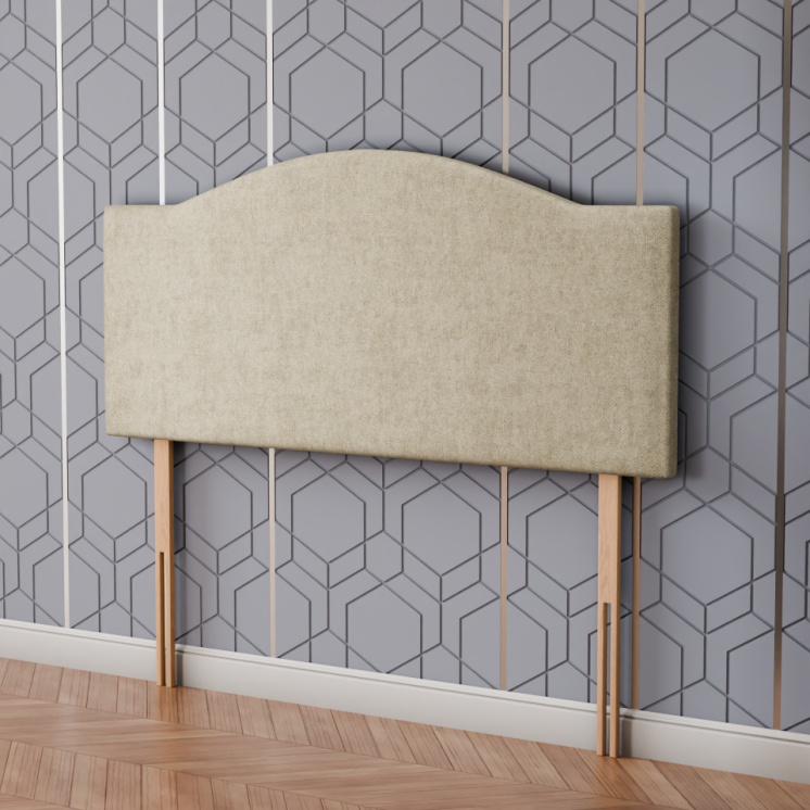 Rose Headboard - Cream Naples