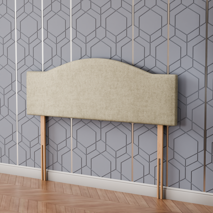 Rose Headboard - Cream Naples
