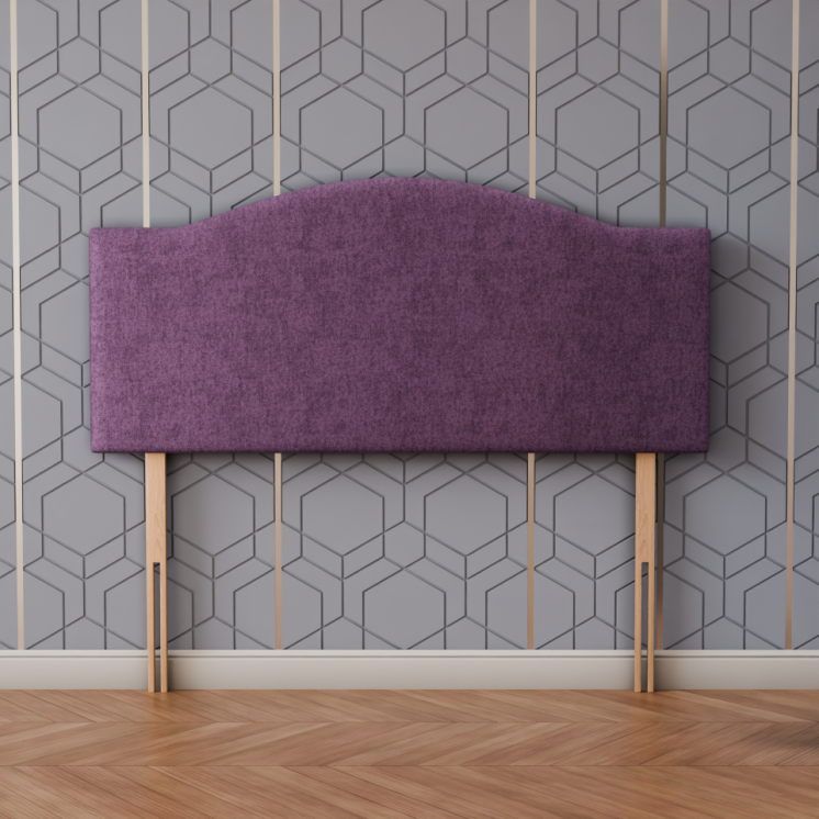 Rose Headboard - Lilac Naples