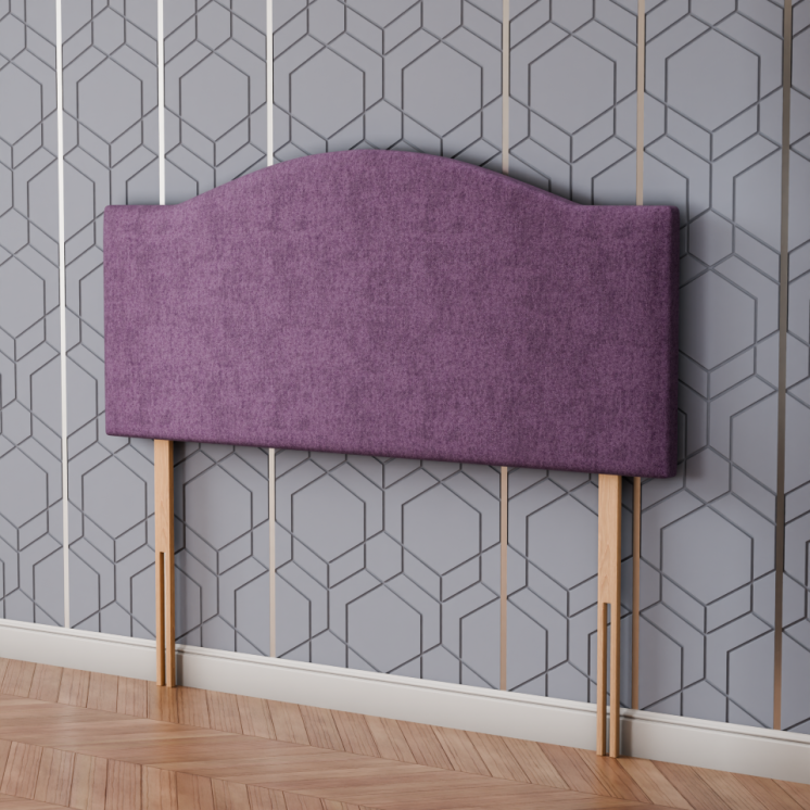 Rose Headboard - Lilac Naples