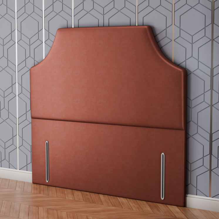 Emperor Curved Headboard - Claret Coniston
