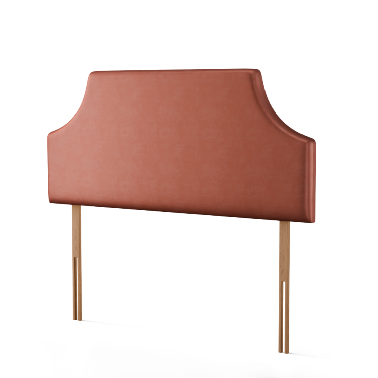 Emperor Curved Headboard - Claret Coniston