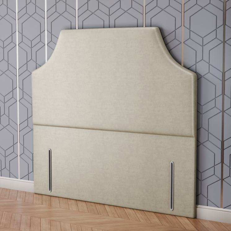 Emperor Curved Headboard - Cream Coniston