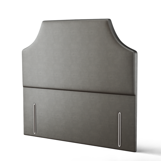 Emperor Curved Headboard - Grey Coniston