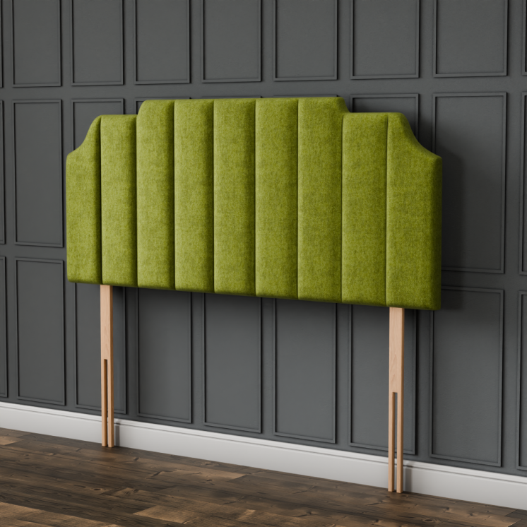 Knightsbridge Headboard - Olive Green Naples