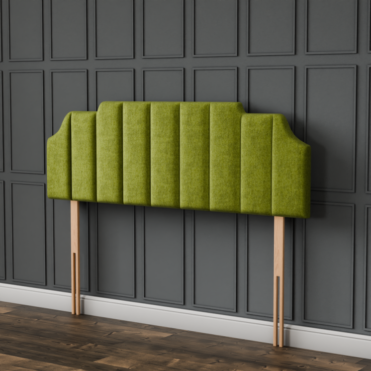 Knightsbridge Headboard - Olive Green Naples