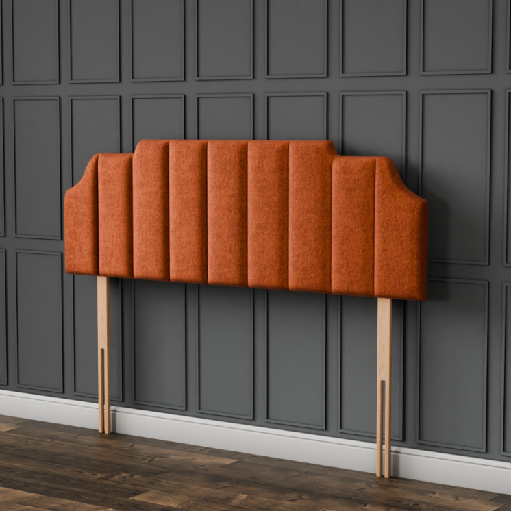 Knightsbridge Headboard - Orange Naples