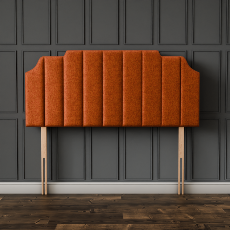 Knightsbridge Headboard - Orange Naples