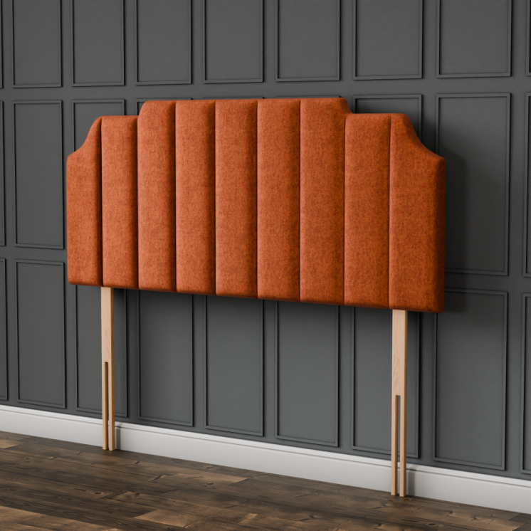 Knightsbridge Headboard - Orange Naples