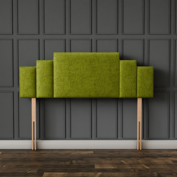 Zyla Headboard - Olive Green Naples