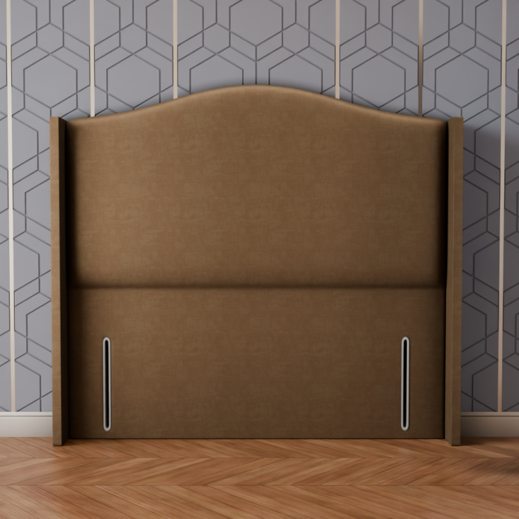 Hilton Wing Headboard - Mink Coniston
