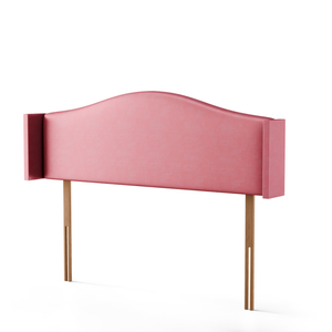 Hilton Wing Headboard - Pink Coniston