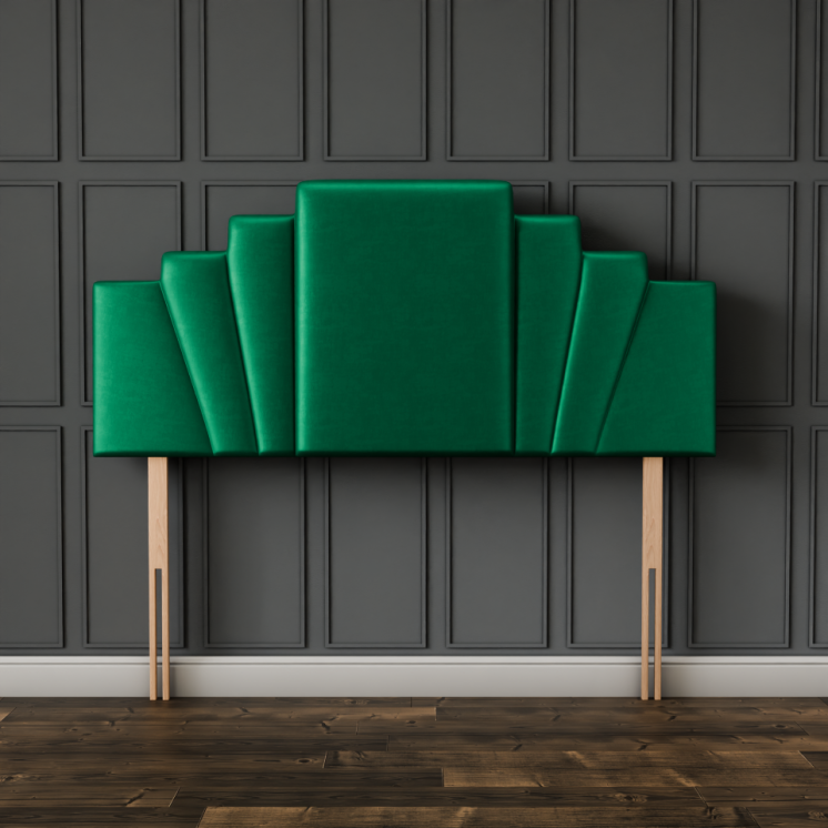 Euphoria Headboard - Emerald Coniston