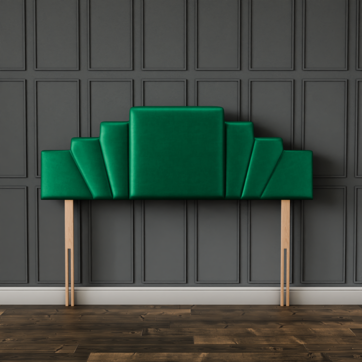 Euphoria Headboard - Emerald Coniston
