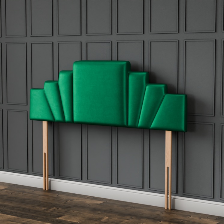 Euphoria Headboard - Emerald Coniston