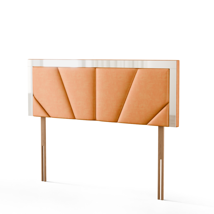 Horizon Mirror Headboard - Turmeric Coniston